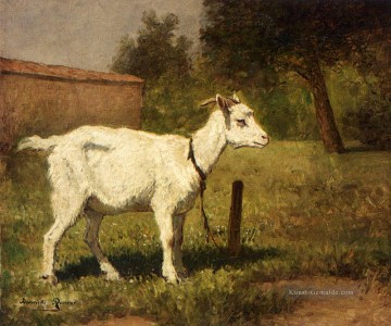  Knip Maler - Eine Ziege auf einer Wiese Tier Schaf Henriette Ronner Knip